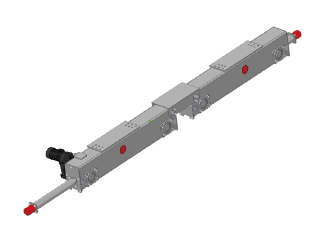 European-style end beams Bogie beams